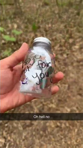 Creepy Forest Find – Why You Should NEVER Open Random Bottles #scary #mystery #mountains #hiking