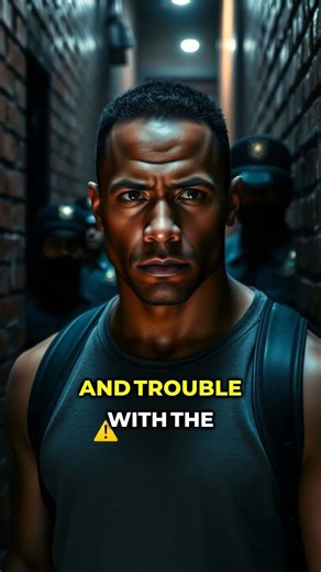Dwayne Johnson Was Arrested at 16… Before Becoming a Global Icon!#shorts