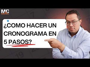 Guía Definitiva Para Crear Cronogramas En 5 Pasos