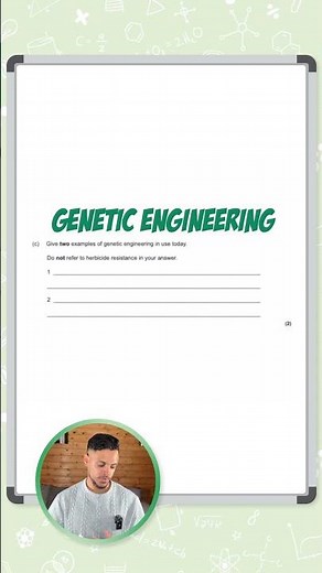 GCSE Biology: Exam Question | Genetic Engineering Part II
