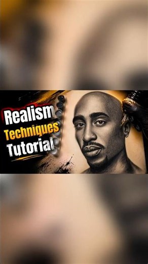 Realism Portrait Tattoo Tutorial #tattootutorial #tattoo #portraittutorial #realismtattoo #shorts