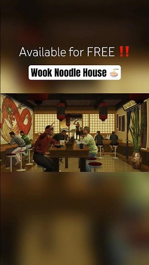 FREE FiveM MLO | Wook Noodle House 🍜#fivem #gtav #mlo #roleplay