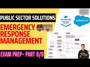 Salesforce Public Sector Solutions Exam 2025 (Part 8): Emergency Response Management | Deep Dive