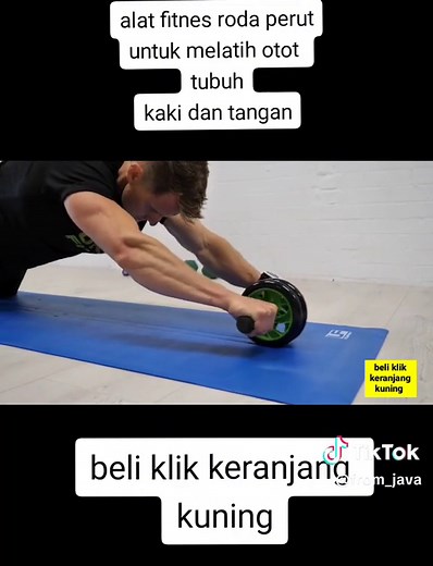 Roda Alat Fitness Ab Roller: Latihan Praktis di Rumah