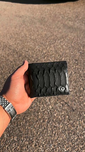 Black Python Wallet On SALE For $29.99 FREE Shipping 🐍 | Alfa Western Wear