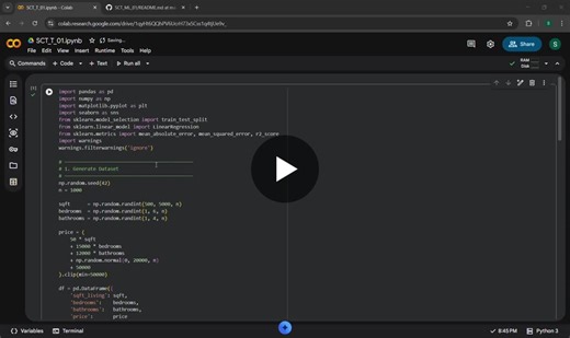 #machinelearning #python #internship #skillcrafttechnology #learningjourney #ai | Shaik Tuba Tanveer