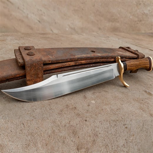 Making a Bowie Knife from a Truck Leaf Spring | DIY & Crafts