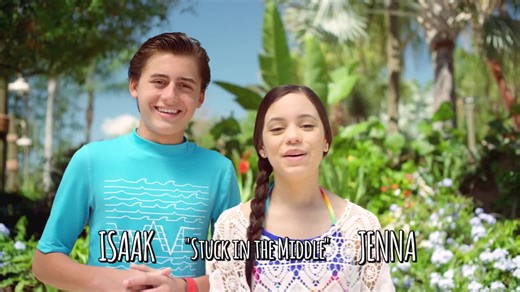 Jenna e Isaac Dia Relaxante no Typhoon Lagoon