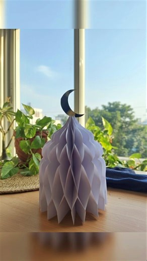 🕌✨ DIY Ramadan Mosque Craft | Easy Paper Mosque | Easy & Beautiful Ramadan Decoration 🌙