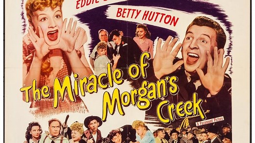 The Miracle of Morgan's Creek 1944 with Betty Hutton, Eddie Bracken and William Demarest