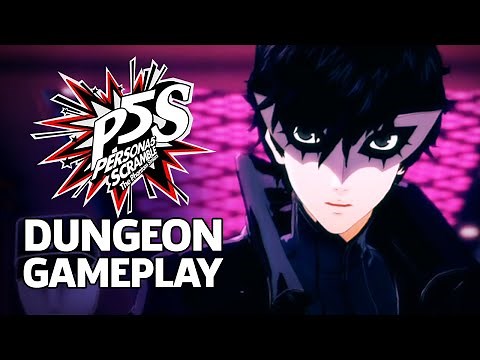 Persona 5 Scramble: The Phantom Strikers - Nintendo Switch Demo Dungeon Gameplay (Japanese)