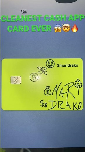 Best Cash App Card Design Ever ?