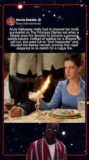 Anne Hathaway’s Real-Life Hero Moment | The Princess Diaries (2001) 👑🔥