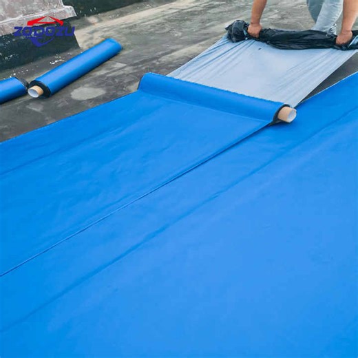 Modern Self-Adhesive Blue Steel Roof Waterproofing  Rubber Tile Roof Leak Repair Adhesive Tape for Bungalow Cracks Prevention