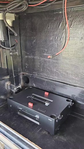 Point Zero Energy's solar power generator system is easy to install, expand battery capacity, or take out of our 5th wheel if we want to use it for something else. We can connect separate portable solar panels to this setup if we need to use it away from our RV. For our needs, we chose four 90 AMP Hour batteries. That is enough to run one AC and everything else on our rig for off-grid camping or in a power outage or emergency situation. Inside the power station is a high efficiency 3000 watt inv