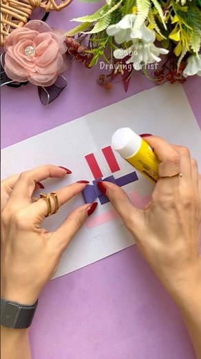 Diy an Easy Pop-up Birthday Card🎂Creative Idea #shorts #saba_creativeartist #diy