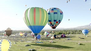 37 reactions | Upwards of 100 hot air balloons soar above Rancho San Rafael Park during our Mass Ascension Launch, painting the morning sky with all colors of the rainbow! Are you ready to witness the magic that is The Great Reno Balloon Race?  #RenoBalloonRace | The Great Reno Balloon Race | Facebook