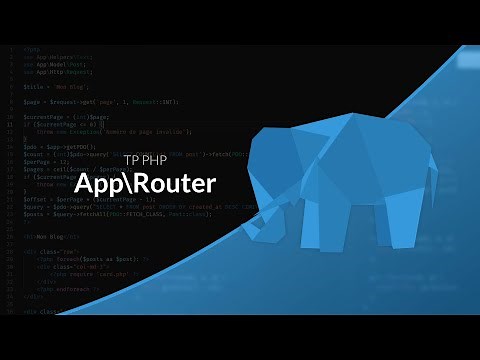 Apprendre le PHP : Chapitre 46, Le routeur