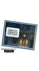 One Horse Open Sleigh DSP is perfect for making quick & easy Christmas cards this year! | Stampin' With Jackie / Klompen Stampers