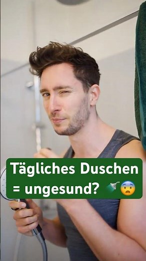 Ist tägliches Duschen schlecht für die Haut?