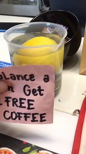 777 reactions · 48 shares | We're not saying it's easy, but we are saying you could get a free coffee if you can balance a coin on a lemon. Worth a shot, right? Come try the #LemonChallenge at Pm chai! *its a scam* #Coffeechallenge #lemonchallenge #pmchai #LemonAndCoffee #malabon #coffee #funny #cafe #coffeelover #coffeeshop #coffeeshop #coffeeshopvibes #kapetayo #coffeeph | PM CHAI | Facebook