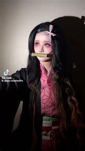 Nezuko cosplay🤩#nezuko #nezukocosplay #demonslayercosplay #demonslayer #cosplay #anime #animecosplay