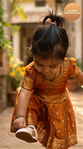 Major Milestone! Adorable Indian Baby Takes Its First Steps