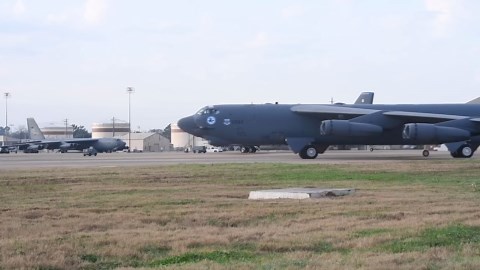 B-52s Takeoff For Mideast (JAN 2021)
