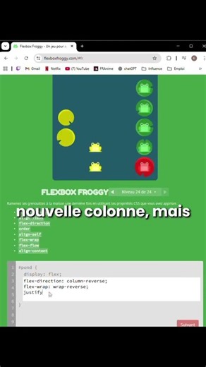 Maîtrise Flexbox SANS copier-coller l’IA #frontend #developpeur #code #informatique #programmation