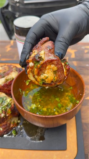 Skirt steak pinwheels | Miguels cookingwithfire