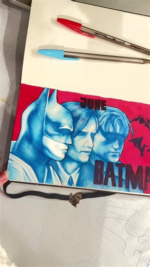 Drawing The Riddler for The Batman II in 2027