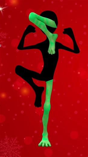Wrong Body Parts Alien Green DAME TU COSITA Puzzle Dance