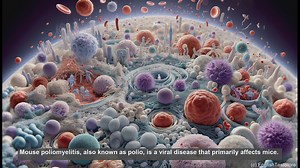 Mouse poliomyelitis in biology