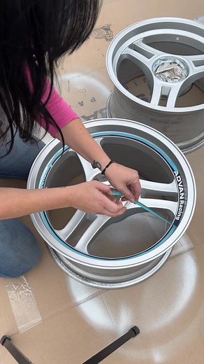Refinishing my wheels Sally McNulty | Team Sally Racing