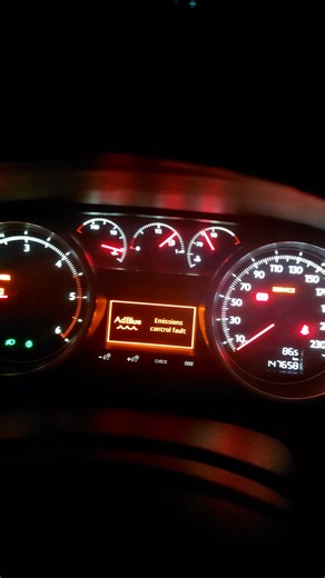 UREA and AdBlue error on my 508 2016