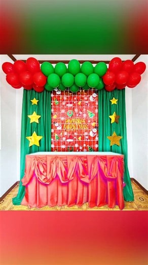 DIY EASY, LOW-COST AND SIMPLE CHRISTMAS PARTY DECORATION IDEAS Detailed and slower video link in comment. 👇 #fbreels #reels #reelsvideo #reelsviral #reelsfbシ #reelsfacebook #birthday #holidayseason #CHRISTMAS #event #ChristmasDecoration #fblifestyle #Christmastheme #christmasdecor #christmasdecorationideas #viralvideo #birthdaytheme #balloongarland #balloonsetup #balloon #party #eventstyling #partyideas #backdrop #celebration #partydecorationideas #diydecorationIdeas #Christmasparty #holidaydec