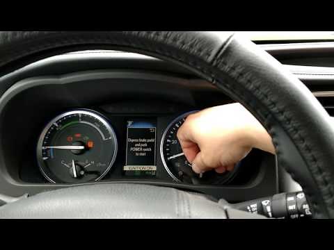 How to reset a maintenance light on a 2017 Toyota Highlander hybrid