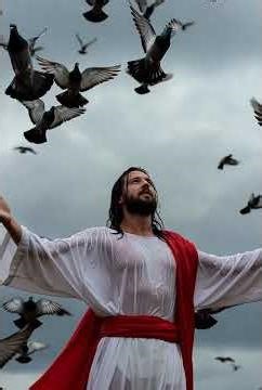 Jesus’ Message of Peace: 1,000 Doves Take Flight#Jesus #Faith #Miracles #Doves #HeavenlyMoment