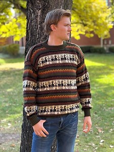 Handmade Alpaca Wool Sweater: Unisex Peruvian Design - Etsy