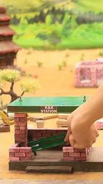 DIY Miniature Bus Station Build
