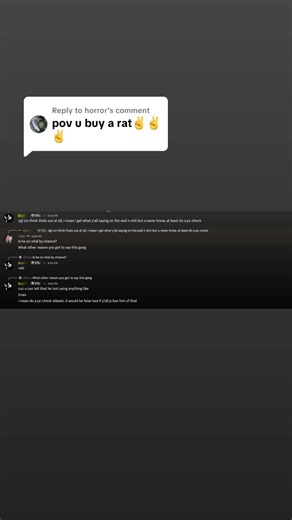 Replying to @horror nobody tryna advertise a rat 😭✌️ but anyways discord.gg/vtl for the newest undetected five m external! #fyp #fivem #fypシ #fivemroleplay #gtarp