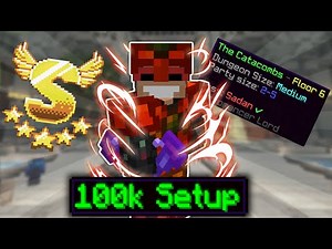 100K SETUP SOLO FLOOR 6 | Hypixel Skyblock