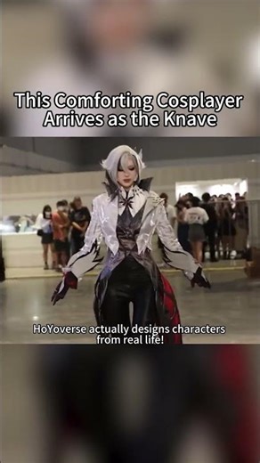 This Comforting Cosplayer Arrives as the Knave#genshin #genshinimpact #原神 #genshincosplay