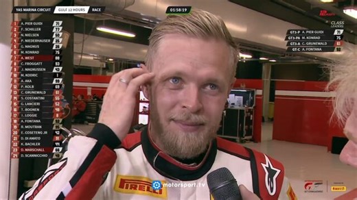 Gulf 12 Hours: Magnussen talks about his first experience - Intercontinental GT Challenge Videos
