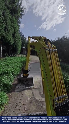 Precision Material Leveling Machine Innovation for Driveway foundation construction and grading
