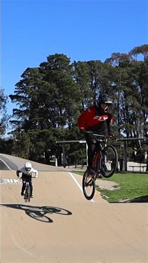 Sunbury bmx track last straight #mtb #bmxplus #bikepark #bmxracing #biketrack #bikelife #biketrail