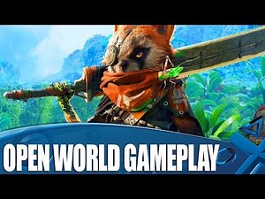 Biomutant New PS4 Gameplay - First Look At The Open World!