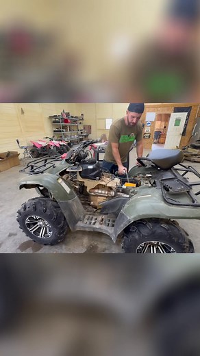 11K views · 113 reactions | A mechanic battles with an ATV that refuses to start. The search for the culprit leads to a detailed inspection of the fuel injector. What will he discover? #ATVRepair #MechanicLife #EngineTroubleshooting #FuelInjector #GarageLife | The ATV Hustle | Facebook