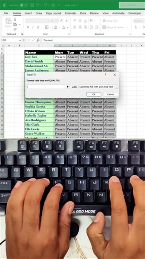 Shortcut key to select all similar data in MS Excel #learning #msoffice #reels @GuapoTechFix