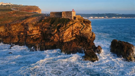 Portugal’s big wave cliff viewpoint
